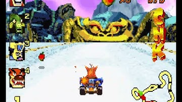Crash Nitro Kart (GBA) - Adventure Mode Part 6: Barin Hub x All CNK Challenges & Relic Races
