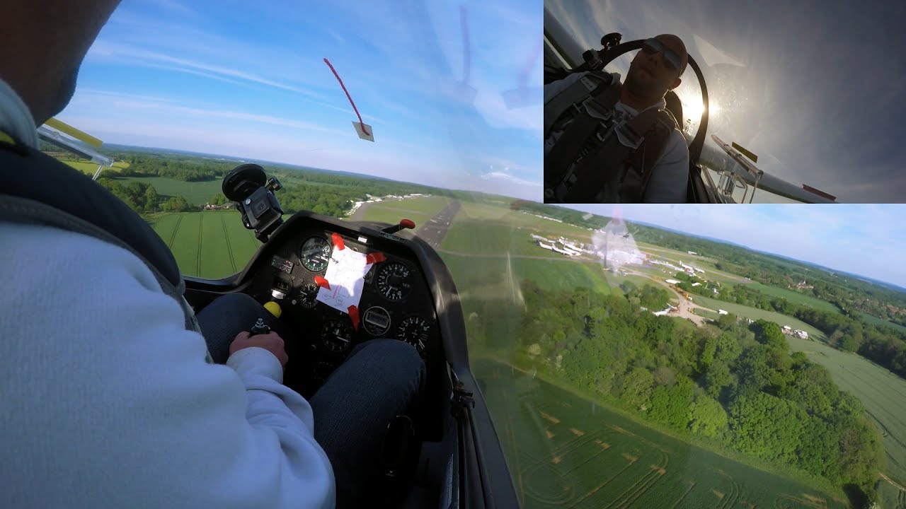 Glider Aerobatics Fun at Lasham Gliding YouTube