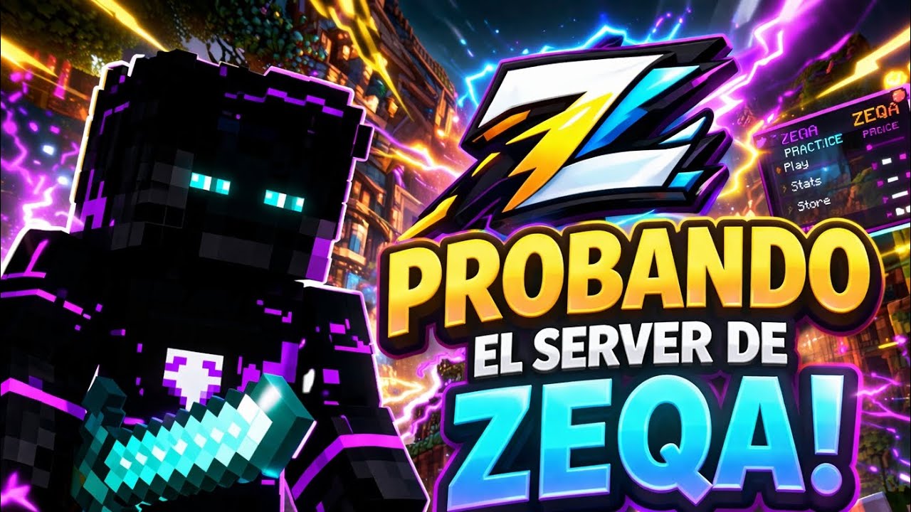 Is Zeqa On Minecraft Java !pruebo el server de ZEQA! MINECRAFT BEDROCK - YouTube