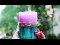 BASIC MARBLE LAYER CANDLE | DIY CANDLE MAKING TECHNIQUE