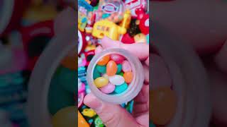 Satisfying Video | Yummy Glitter Rainbow Lollipops ASMR Unpacking - A Lot Of Lollipops