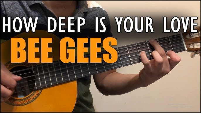 Super Partituras - How Deep Is Your Love v.9 (The Bee Gees), com cifra