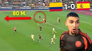 La ALUCINANTE CARRERA de 80 METROS de Daniel Muñoz contra España QUE TODO EL MUNDO ESTÁ HABLANDO!