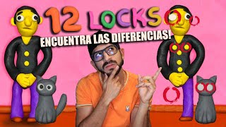 ENCUENTRA LAS DIFERENCIAS EN 12 LOCKS | Juegos Luky