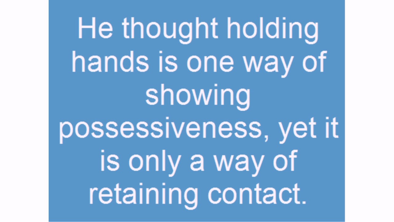 Possessiveness what relationship causes in a Be Mine: