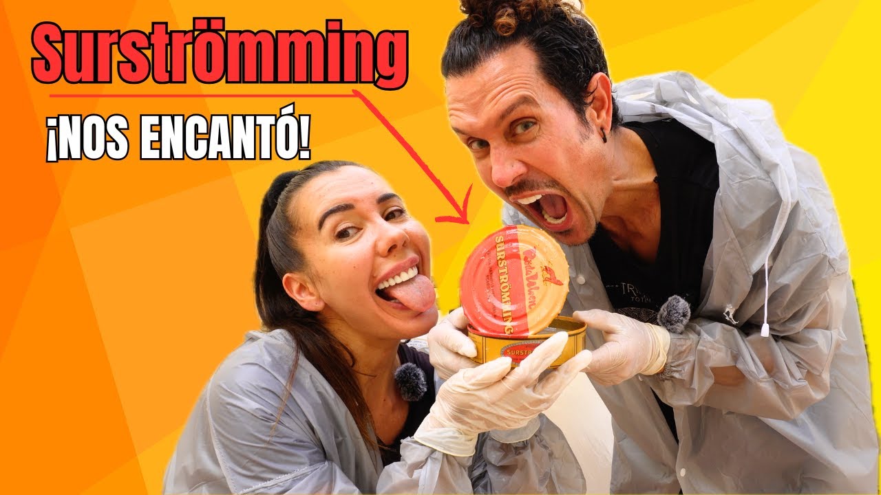 Probando el pescado más apestoso del mundo | 🤢🐟🇸🇪 surströmming | pescado fermentado