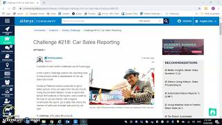 Alteryx Weekly Challenge #218  Car Sales Reporting