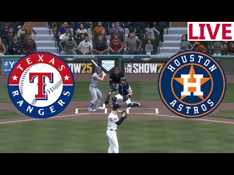 🔴LIVE 🔴Texas Rangers VS Houston Astros /September 17/ Baseball Envivo/MLB THE SHOW 25