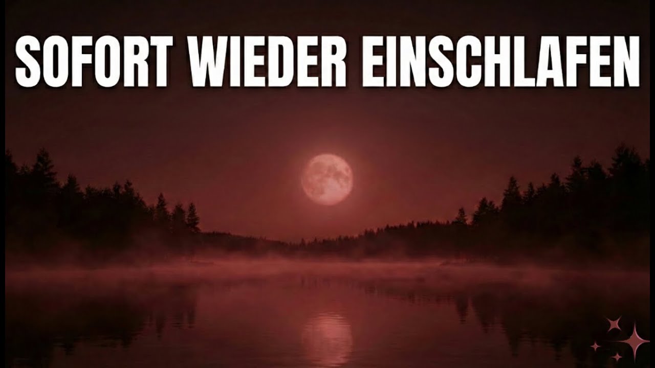 Sofort wieder einschlafen - Erdung bei nächtlichem Aufwachen (Dunkler Bildschirm)