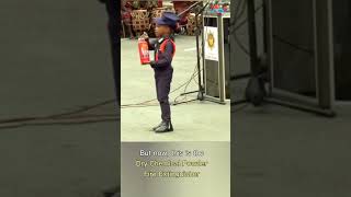 How to use the Fire Extinguisher | 4-year old demonstrates