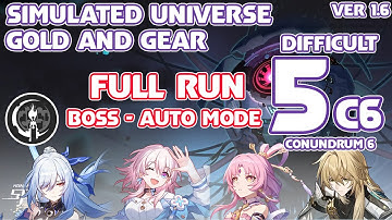 Simulated Universe - Gold and Gear - Difficult 5 - Conundrum 6 - The Remembrance - Full Run