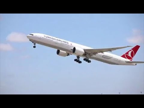 חיטוי מטוסים של חברת טורקיש איירליינס בעקבות נגיף הקורונה Youtube