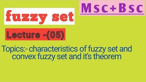 Fuzzy set / Bsc+Msc mathematics/ for all universities /#fuzzyset #growindia