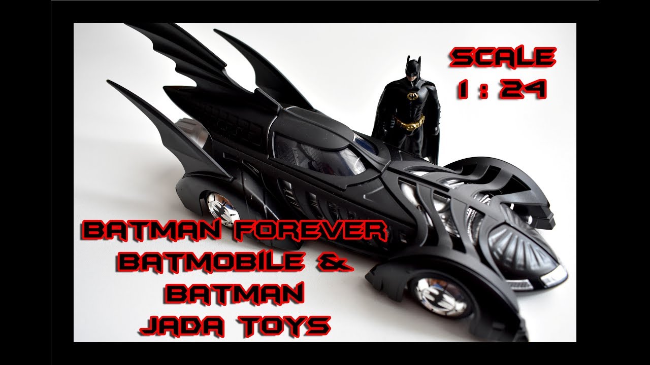 №40 Batman forever Batmobile & Batman (Jada Toys)