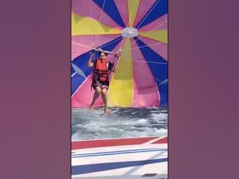 Parasailing gone wrong. Funny video of parasailing. #funnyvideos #