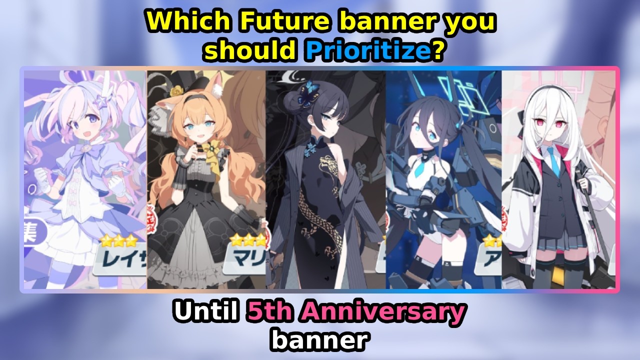 [Blue Archive] Which future banner you should Prioritize until 5th Anniversary
