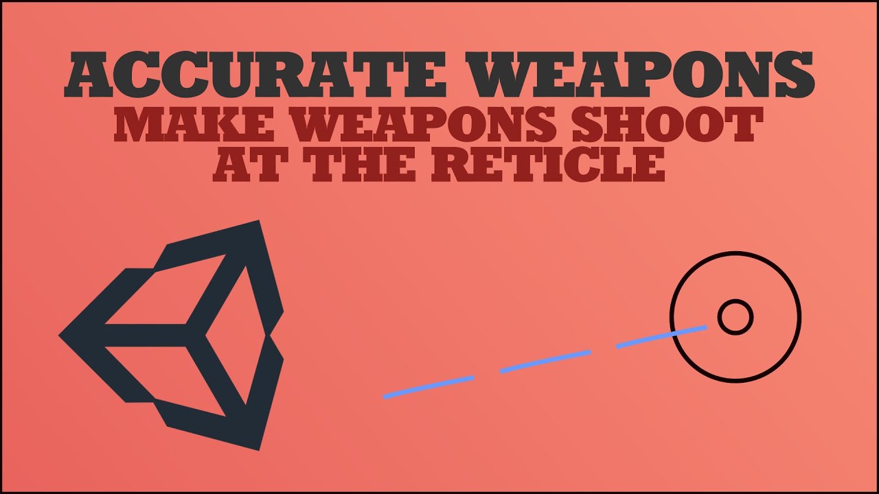 Accurate Weapons in Unity (Shoot at Reticle) HOW TO