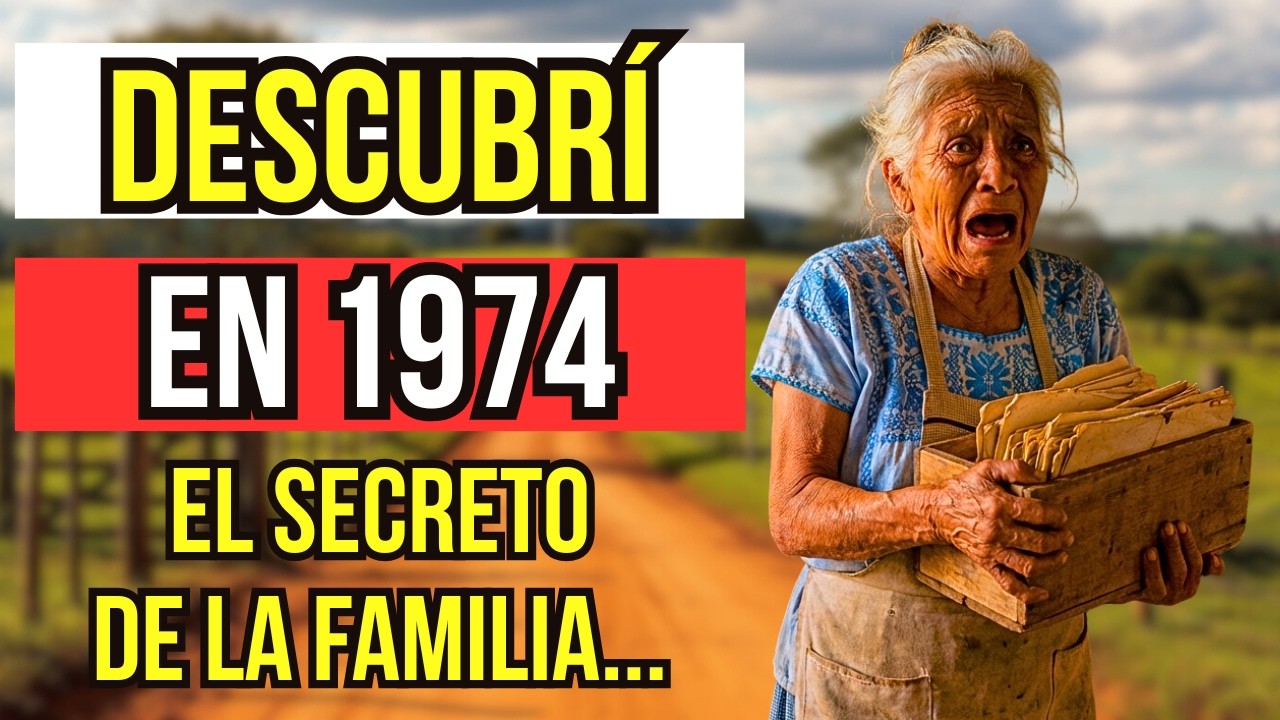 ERA 1974 CUANDO DESCUBRÍ EL SECRETO DE MI FAMILIA... LA VERDADERA HISTORIA DE ESTA ABUELA