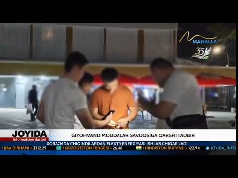 Giyohvand moddalar savdosiga qarshi tadbir (Toshkent)