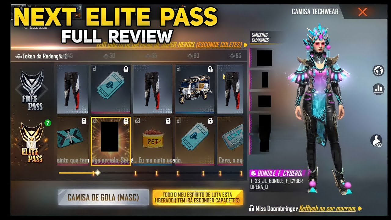 June Elite Pass Free Fire 2022 | may elite pass free fire 2022 | next elite pass in free fire