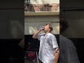 Drinking Sparkling Water And Not Burping #shorts