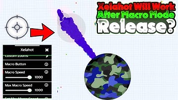 XELAHOT MACRO BACK😍 - MACRO STILL  ALIVE + SERVER DESTRUCTION(AGAR.IO MOBILE)