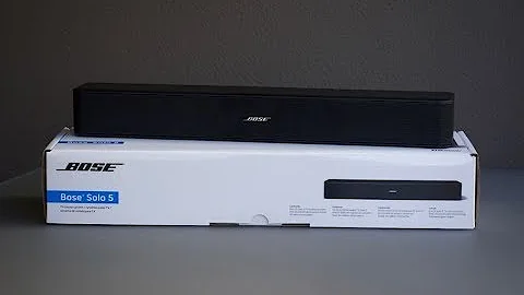 Bose solo 5 unboxing - Best compact Soundbar