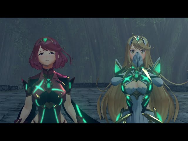 Rex Tells Pyra and Mythra To Join Him | Xenoblade Chronicles 2 Cutscene Nintendo Switch class=