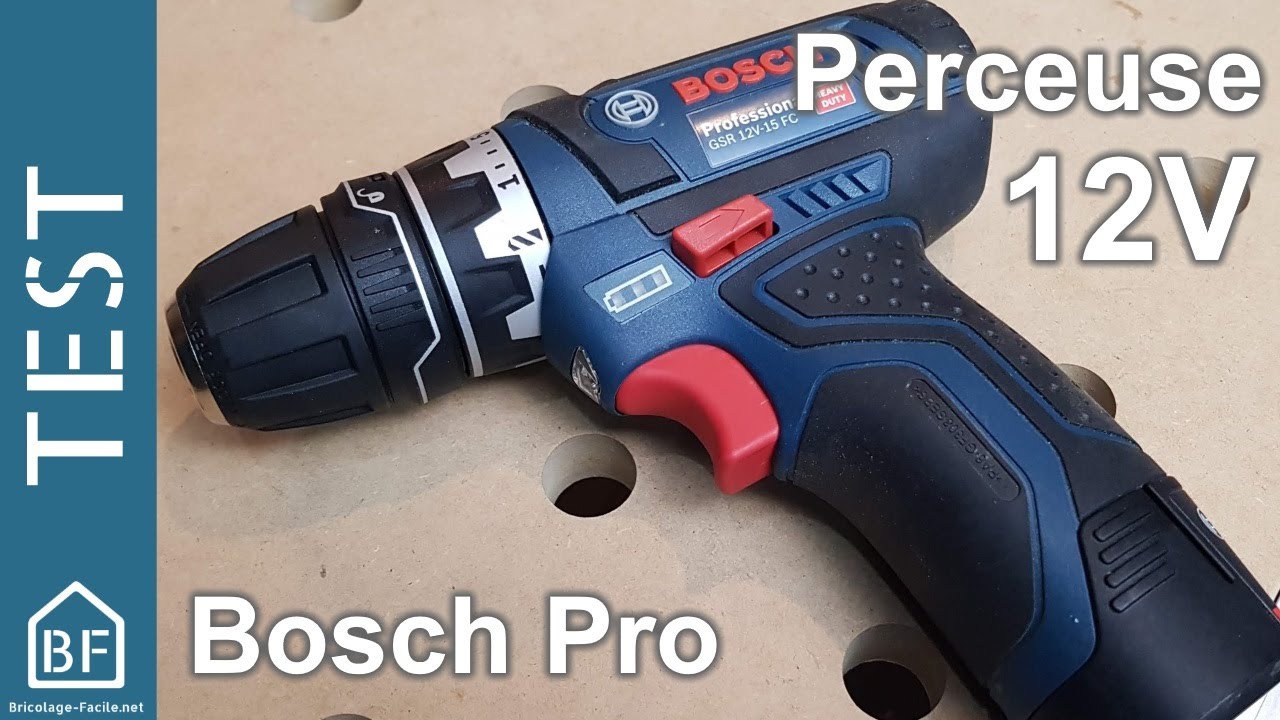 Bosch Professional Perceuse-visseuse sans fil GSR 12V-15 C