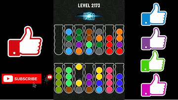 Ball Sort Puzzle Level 2173