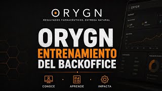 How to use the ORYGN Backoffice | Step-by-step training