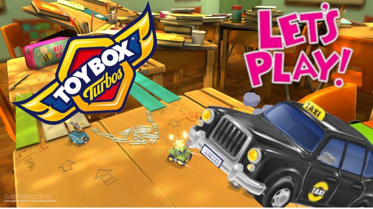 Let's Play Toybox Turbos Walkthrough Part 1 Beating First Boss London