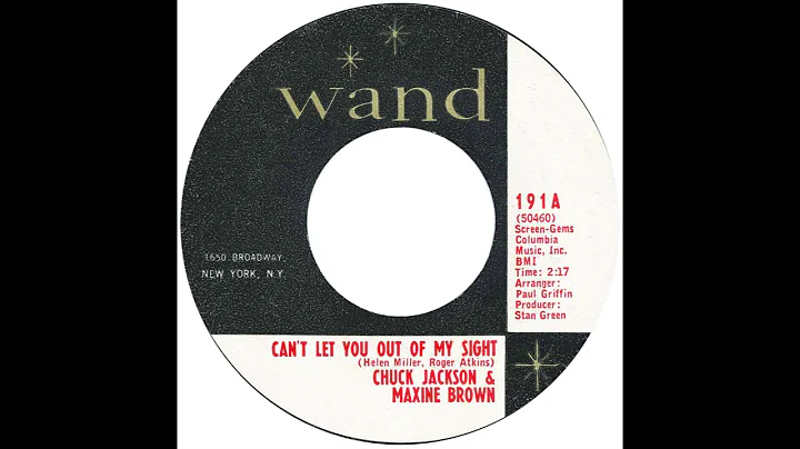 Chuck Jackson & Maxine Brown  Cant Let You Out Of ...