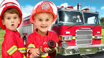 Children learn about firefighting and help everyone!