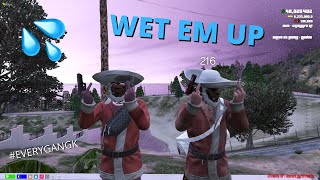 Wet Em Up 💦 | FiveM Montage | #EVERYGANGK