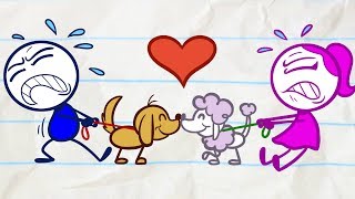 Pencilmate Reacts: Pencilmate's Prized Puppy! | Animation | Cartoons | Pencilmation