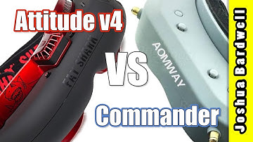 Aomway Commander vs Fatshark Attitude V4 vs. Dominator v3