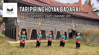 tari kreasi minangkabau (TARI PIRING HOYAK BADARAI) sanggar puti anggo ati sulit air