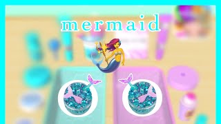 Making A Magical Mermaid Slime Diamond Plays