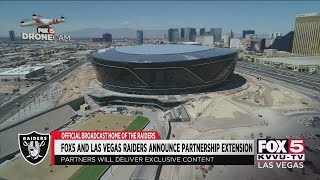 Fox5 was named the official broadcast home of las vegas raiders.