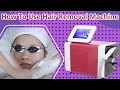 How to use elight shr ipl machine hras10thairremovalskinrejuvenationpigmentation acneremoval