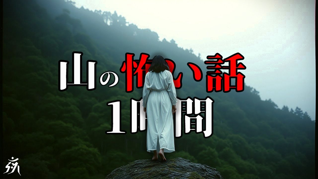 【怪談朗読】山で起きた怖い話特集【一時間特集・3話詰め合わせ】途中広告無し/作業用BGM/睡眠用BGM【2ch・恐怖の泉】夜の朗読屋