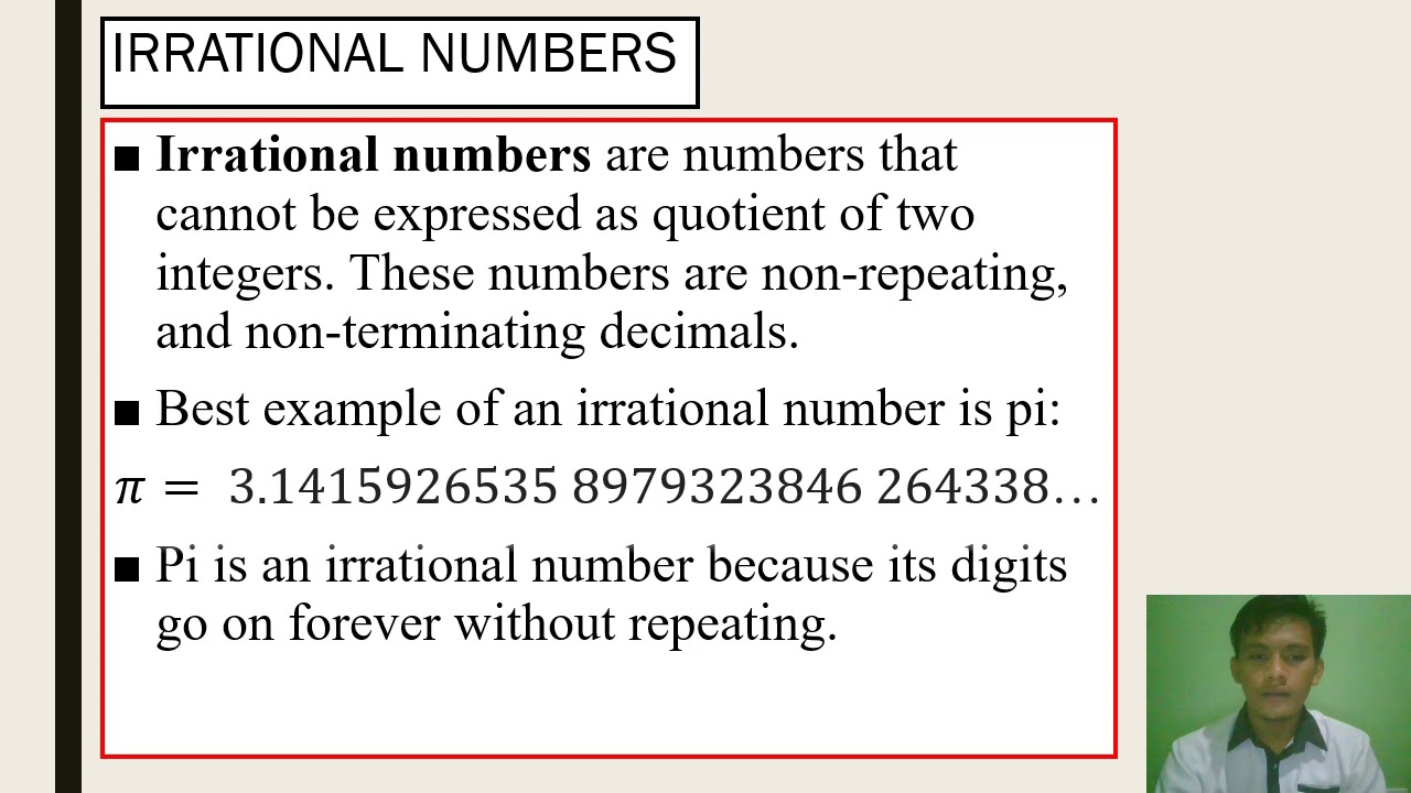 irrational numbers list irrational numbers list