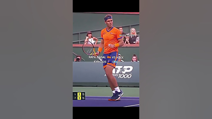 NADAL KYRGIOS BEST POINTS 😁😎  #tennis #epic #funny #olympics #nadal #alcaraz #djokovic #padel #tenis