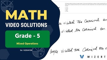 Grade 5 Maths Mixed Operations Word problems - Set 1620644188