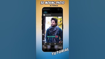 3D Moving Photo Ai Tools | Convert To Animations Photo | Leiapix Tutorial | #shorts
