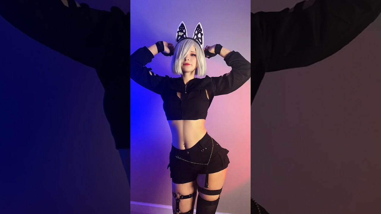 I'm so glad they made dance trend to this sound) not perfect for 2B , maybe I'll remake it) #cosplay