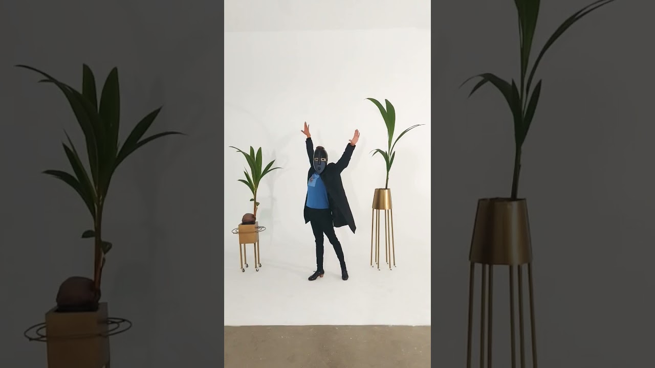 BIONIC FLAMENCO REHEARSAL - ARMANDO & COCONUT PLANTS 