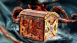 Solve it to see what’s inside - Art Pirate's Treasure Chest Puzzle Box