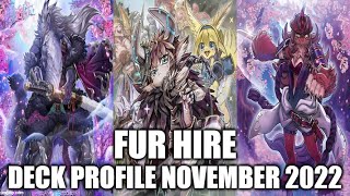 FUR HIRE DECK PROFILE (NOVEMBER 2022) YUGIOH!